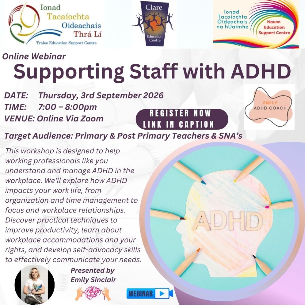 AUT26-31Supporting Staff with ADHD